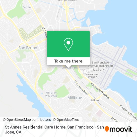 St Annes Residential Care Home map