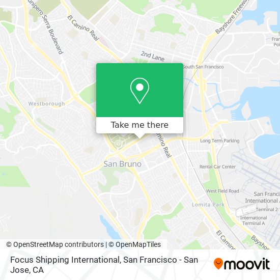 Mapa de Focus Shipping International