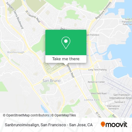 Mapa de Sanbrunoinvisalign