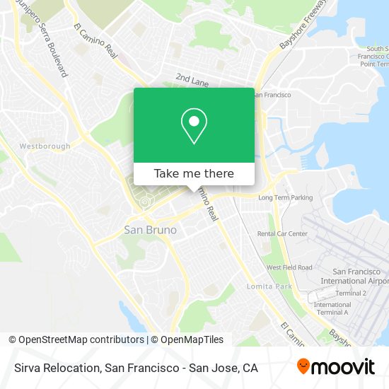 Sirva Relocation map