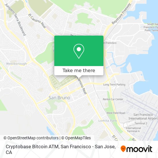 Mapa de Cryptobase Bitcoin ATM