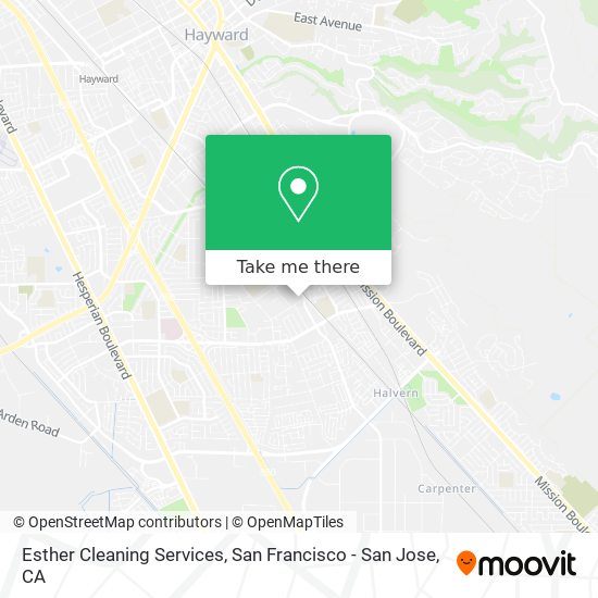 Esther Cleaning Services map