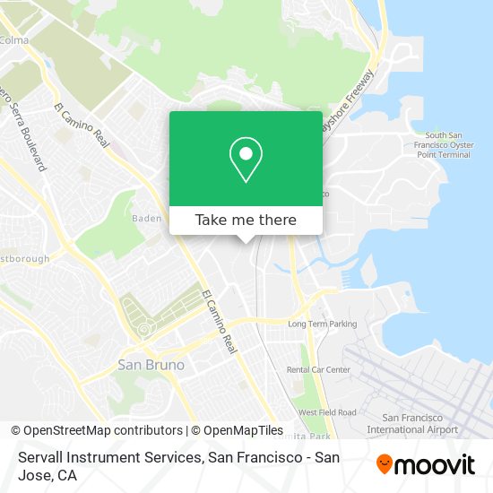 Servall Instrument Services map