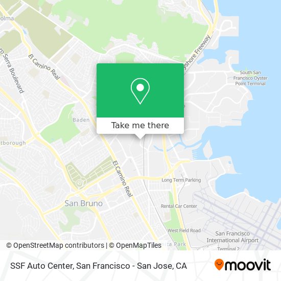 SSF Auto Center map