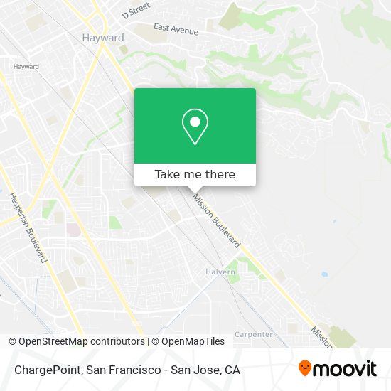 ChargePoint map