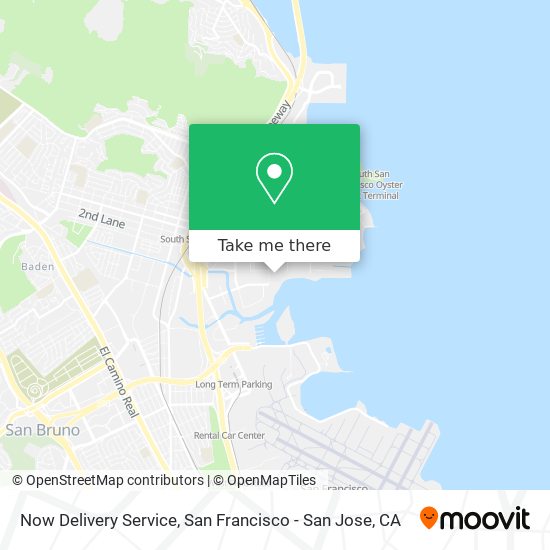 Now Delivery Service map