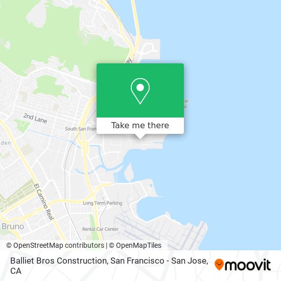 Balliet Bros Construction map