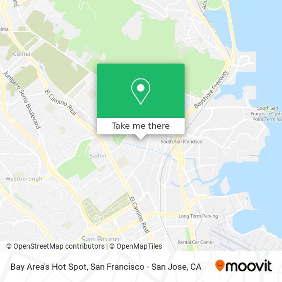 Bay Area's Hot Spot map