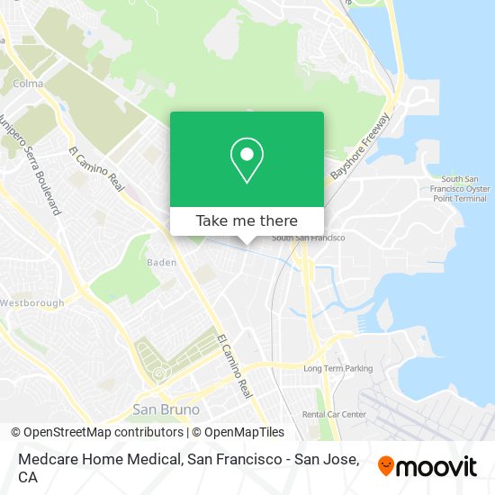 Mapa de Medcare Home Medical