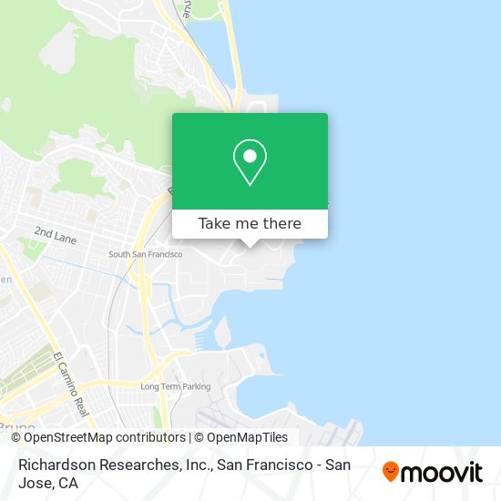 Mapa de Richardson Researches, Inc.