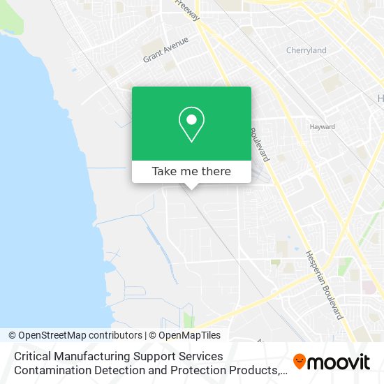 Critical Manufacturing Support Services Contamination Detection and Protection Products map