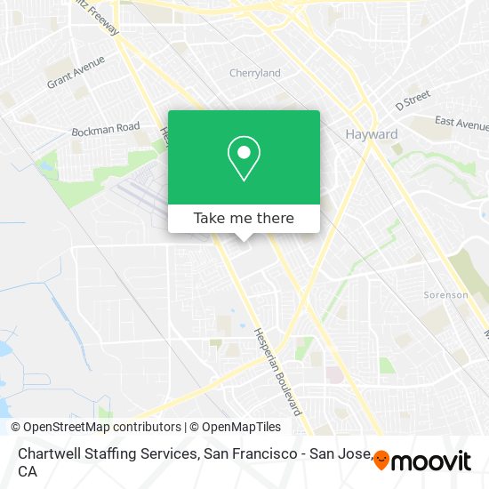 Chartwell Staffing Services map