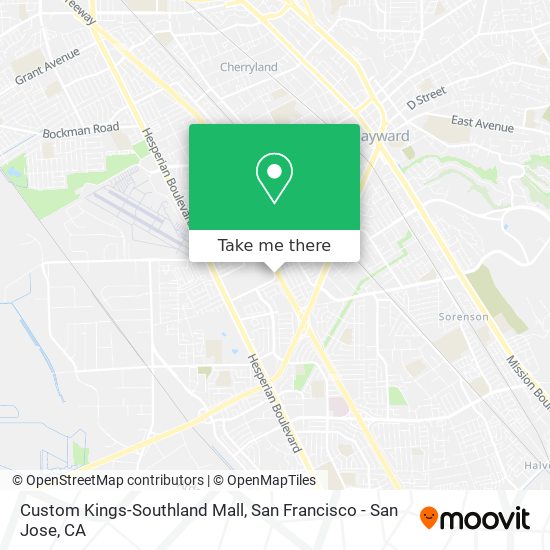 Mapa de Custom Kings-Southland Mall