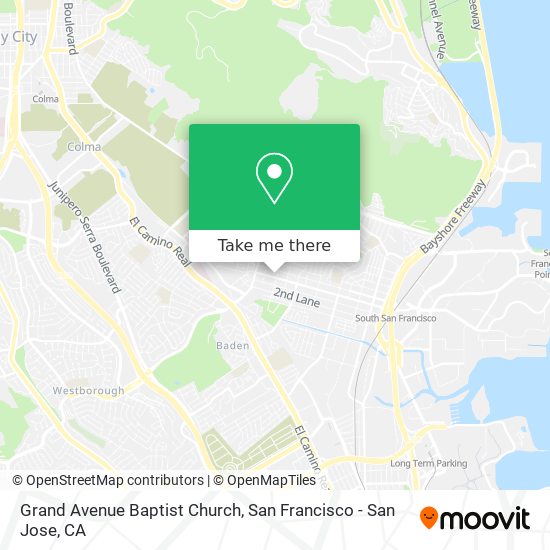 Mapa de Grand Avenue Baptist Church