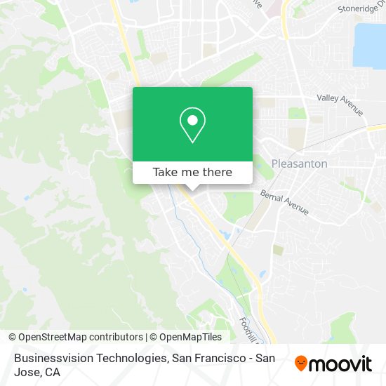 Mapa de Businessvision Technologies