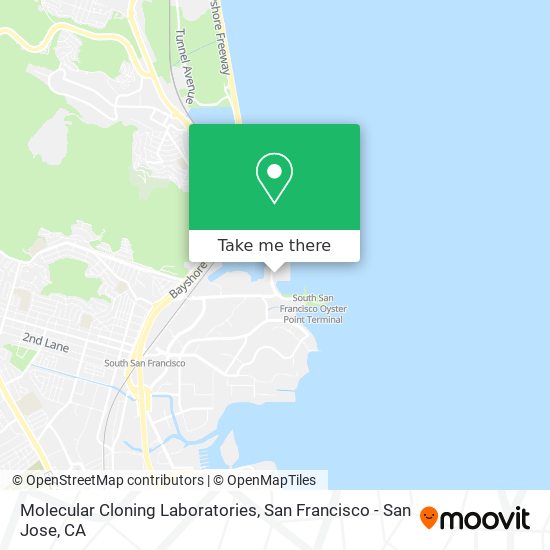 Mapa de Molecular Cloning Laboratories