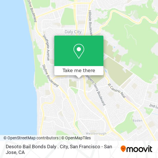 Mapa de Desoto Bail Bonds Daly . City