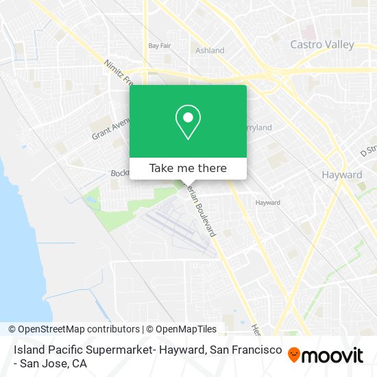 Island Pacific Supermarket- Hayward map