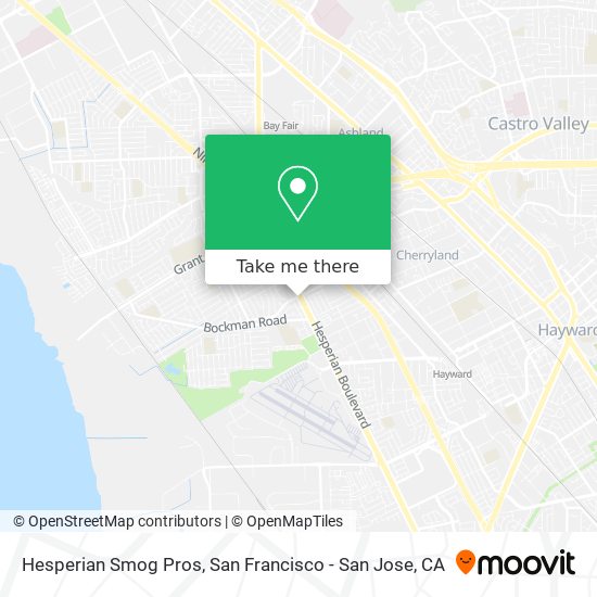 Hesperian Smog Pros map