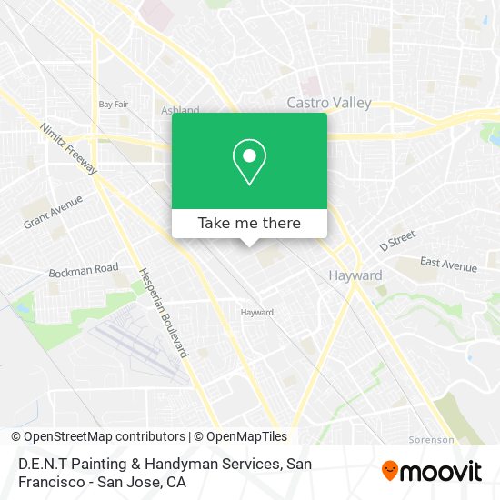 D.E.N.T Painting & Handyman Services map