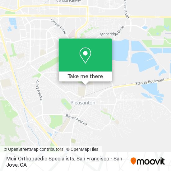 Muir Orthopaedic Specialists map