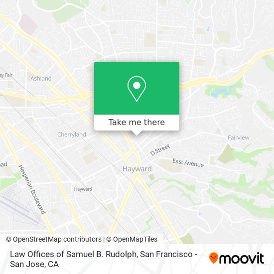 Law Offices of Samuel B. Rudolph map
