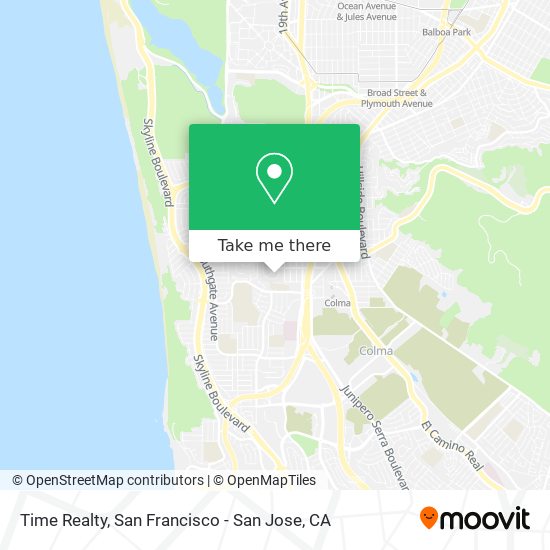 Time Realty map