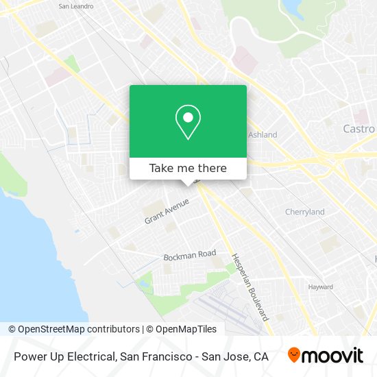 Power Up Electrical map