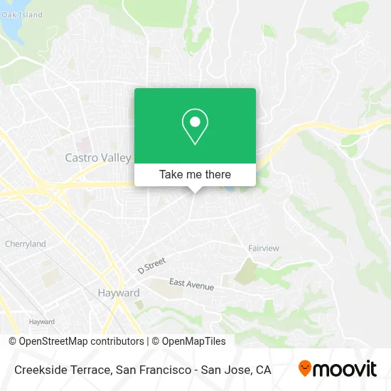 Creekside Terrace map