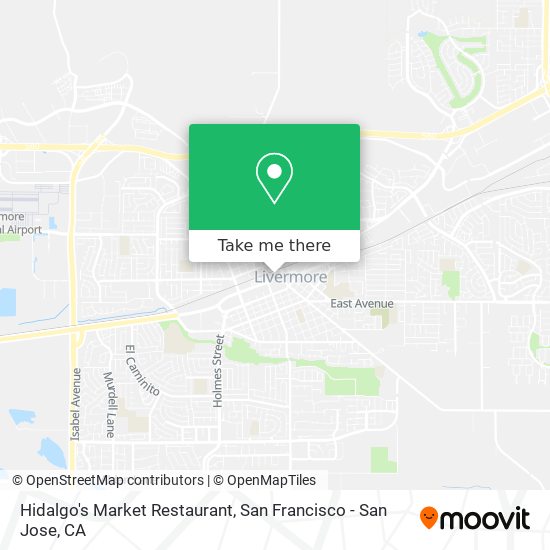 Hidalgo's Market Restaurant map