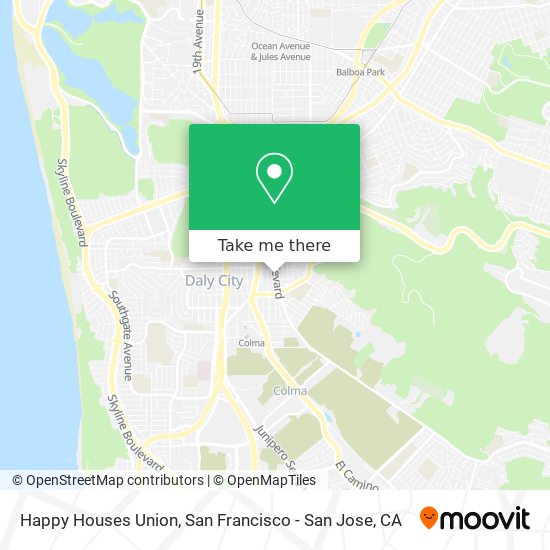 Mapa de Happy Houses Union