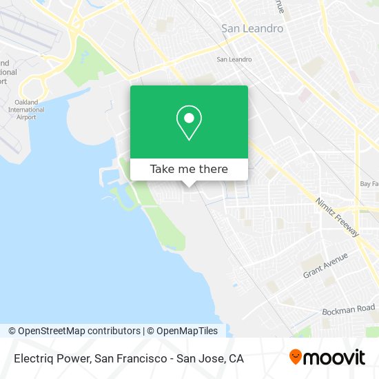 Electriq Power map