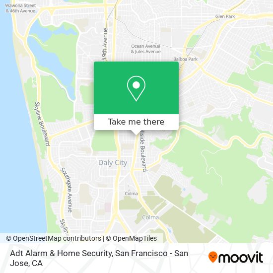 Adt Alarm & Home Security map