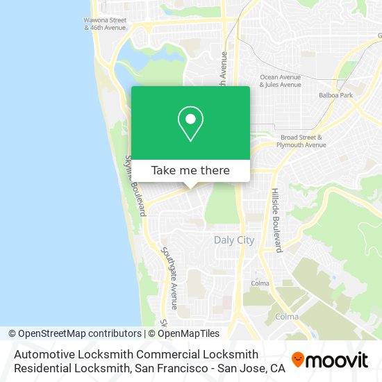 Automotive Locksmith Commercial Locksmith Residential Locksmith map