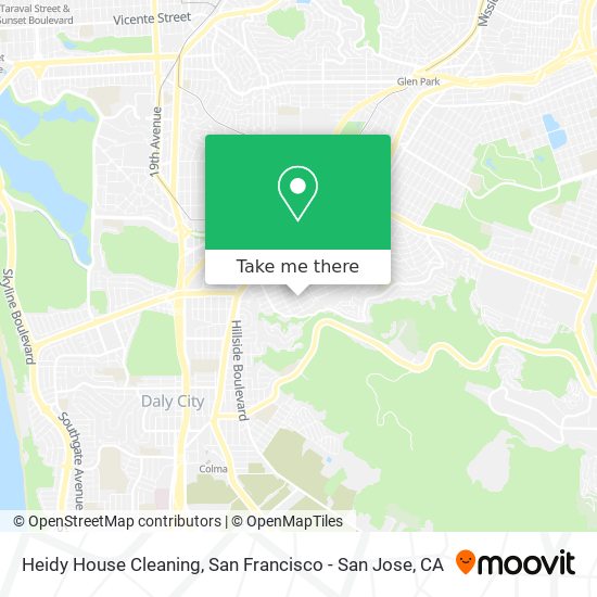 Heidy House Cleaning map