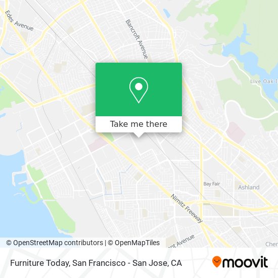 Furniture Today map