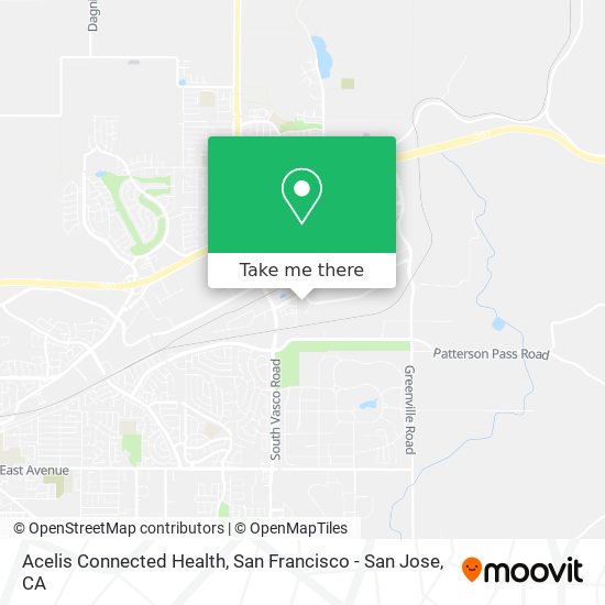 Acelis Connected Health map