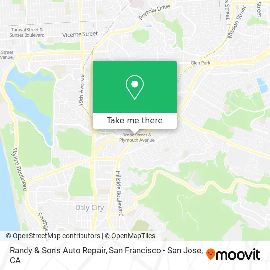 Mapa de Randy & Son's Auto Repair