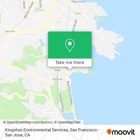 Kingston Environmental Services map