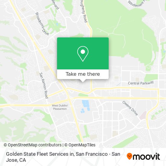 Golden State Fleet Services in map