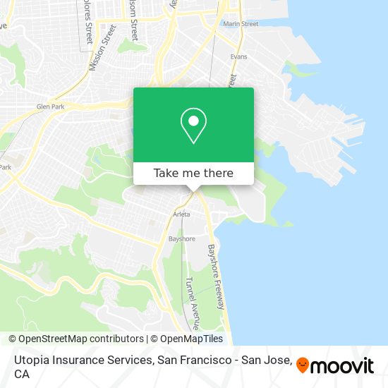 Mapa de Utopia Insurance Services