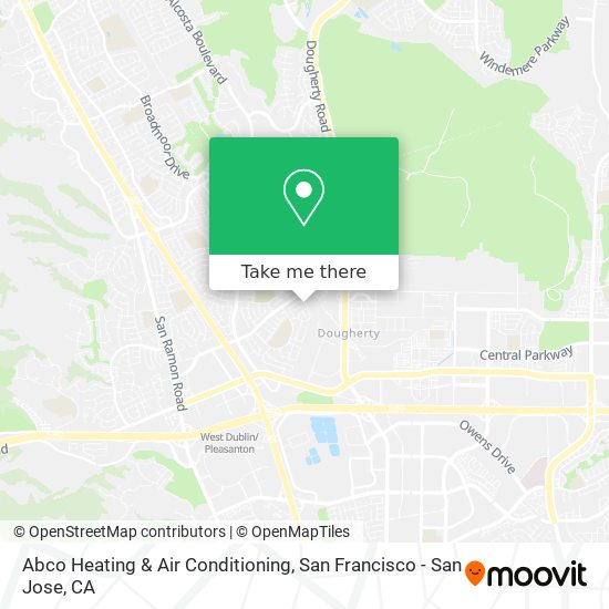 Abco Heating & Air Conditioning map