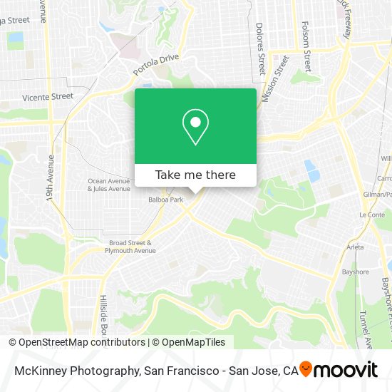 McKinney Photography map