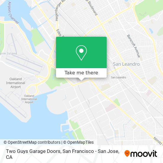 Mapa de Two Guys Garage Doors