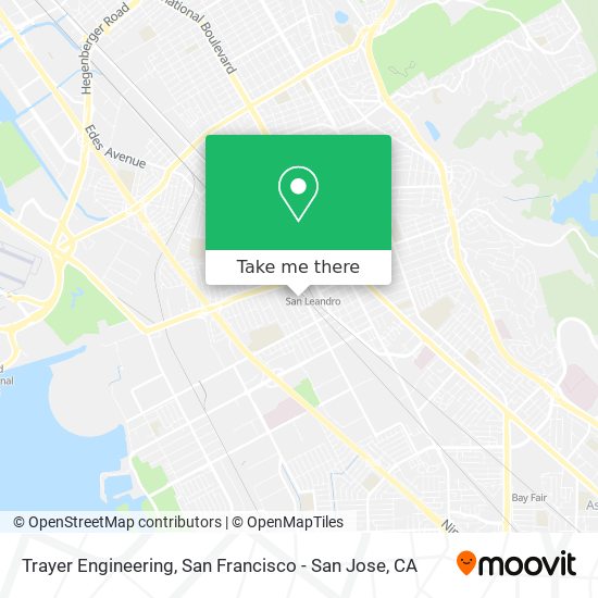 Trayer Engineering map