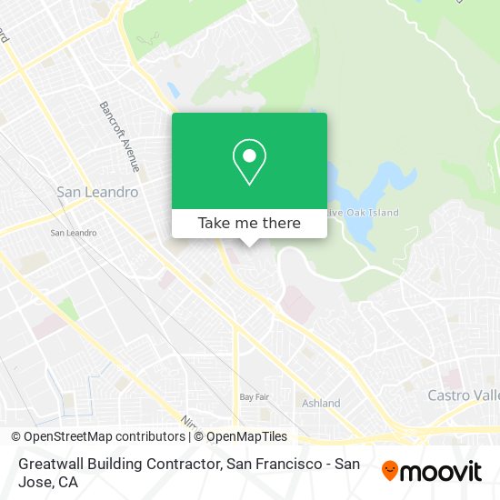 Greatwall Building Contractor map