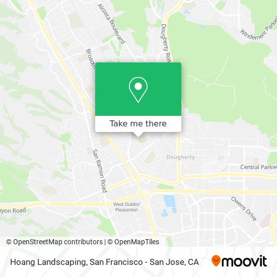 Mapa de Hoang Landscaping