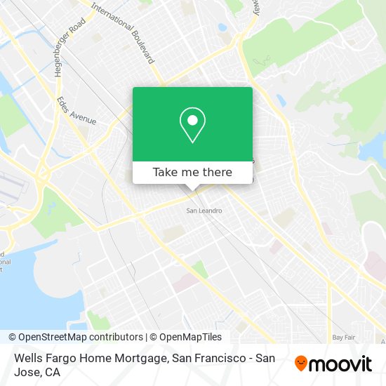 Wells Fargo Home Mortgage map