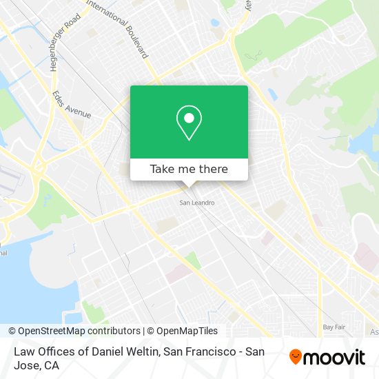 Law Offices of Daniel Weltin map