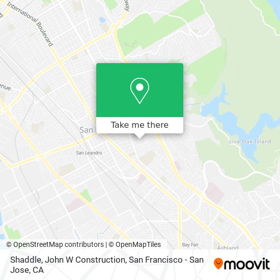 Shaddle, John W Construction map